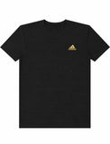 Adidas Premium Ribbed Dry-Fit T-Shirt – Black | Unisex